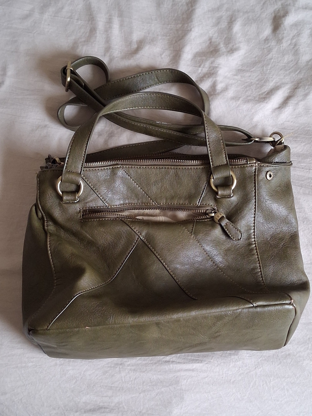 Olive Green Women’s Satchel Handbag